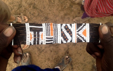 Hand-made bracelets with new design crafted in Kenya
